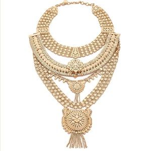 Samantha wills gold statement necklace